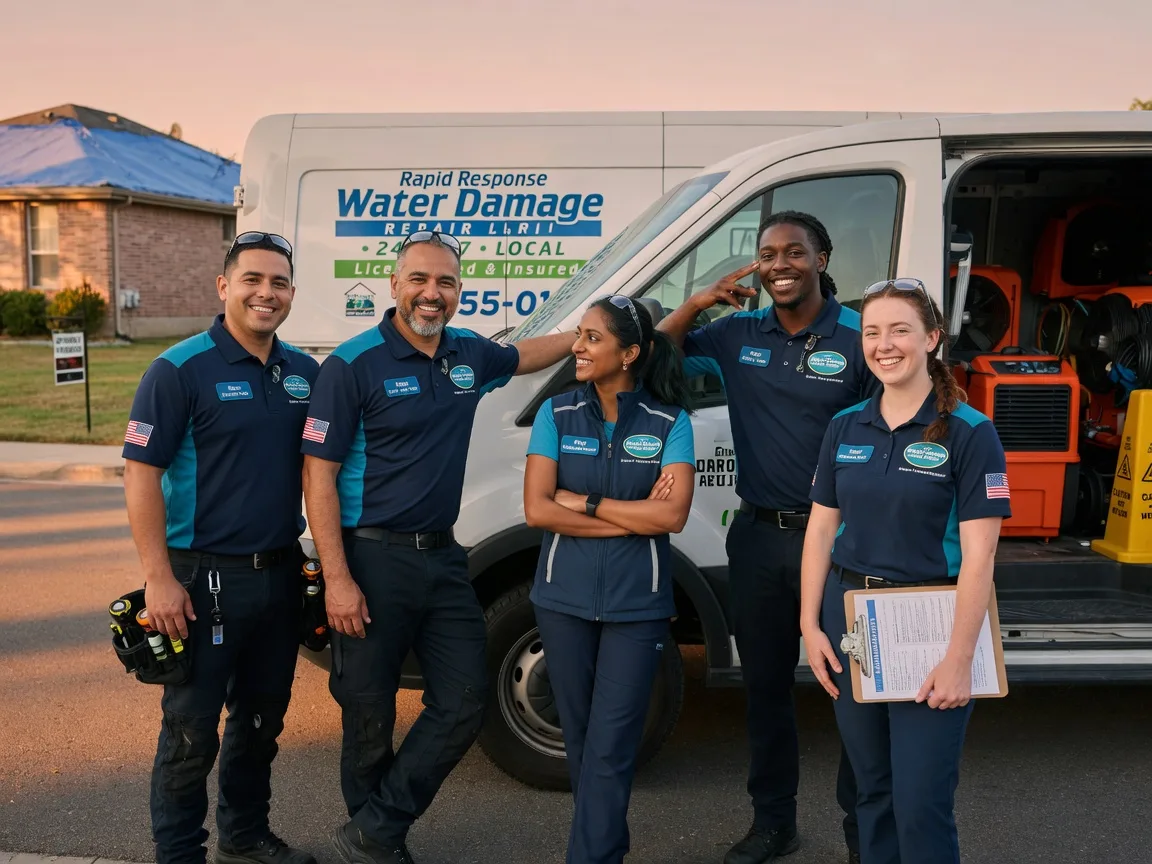 Water Damage Restoration company in Canyon Dam, CA