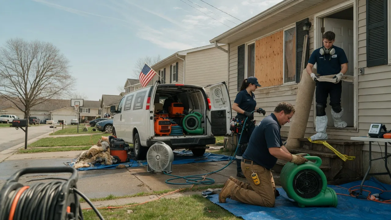 Water Damage Restoration in Canyon Dam, CA near me